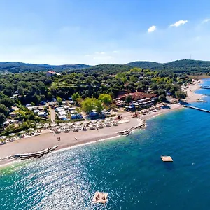 Eurocamp Tents At Campsite Val Saline Kroatien